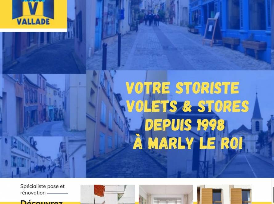 Votre storiste stores & volets depuis 1998 à Marly le Roi