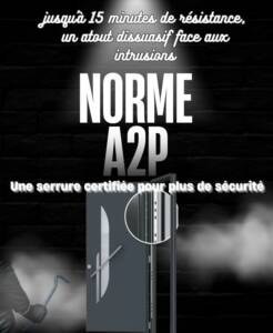 Serrure de sécurité certifiée A2P pour porte d’entrée à Saint-Germain-en-Laye, Chatou ou Marly-le-Roi