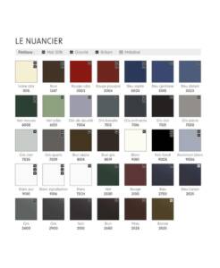Coloris au choix pour porte d’entrée sur mesure - Stores et Volets Vallade - Yvelines 78