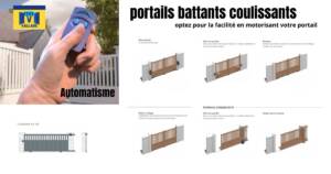 Motorisation et automatisme de portail aluminium battant ou coulissant, installation sur mesure par un artisan expert dans les Yvelines.